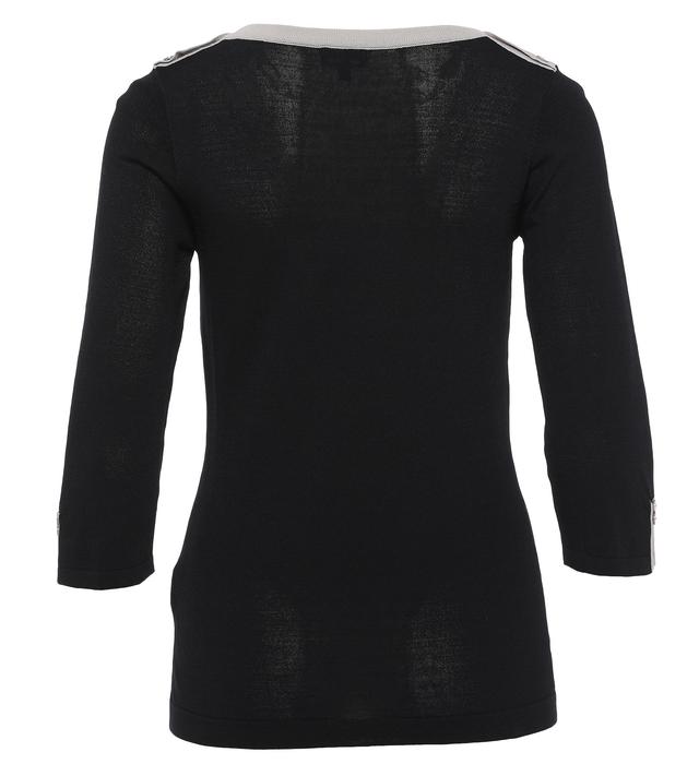 Pullover mit Kontrastblenden