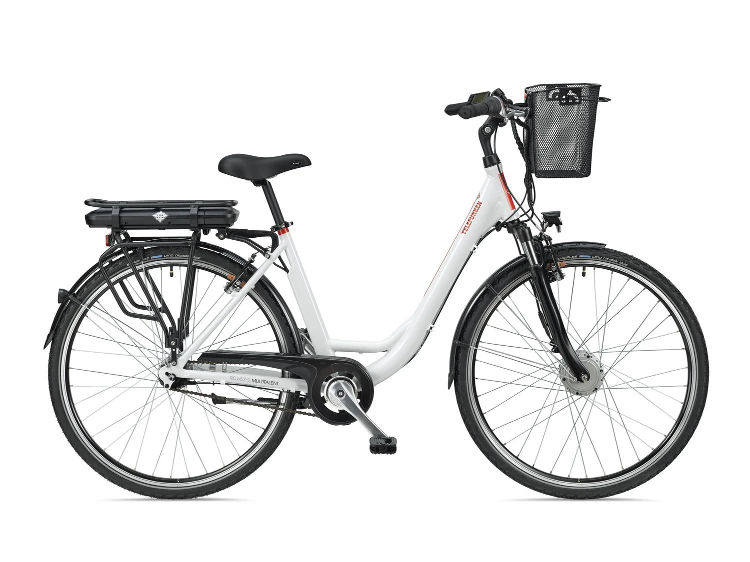 TELEFUNKEN E-Bike &raquo;Multitalent RC657-S&laquo;, Pedelec, Citybike, 28 Zoll, 100 km Reichweite