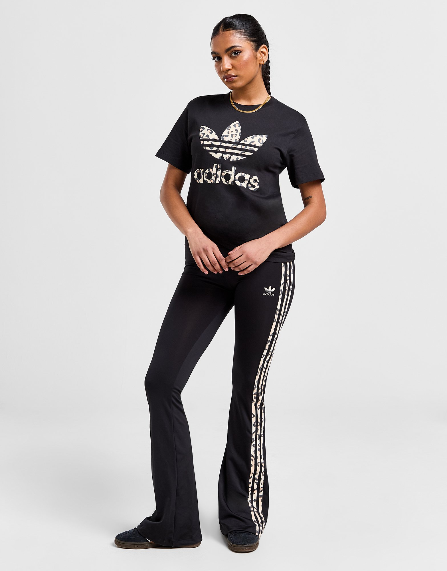 adidas Originals T-shirt Trèfle adidas Originals Leopard Luxe
