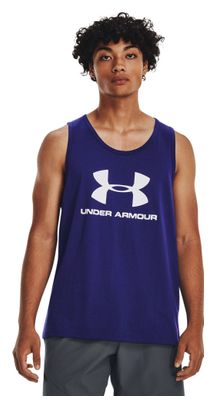 Débardeur Under Armour Sportstyle Logo Bleu