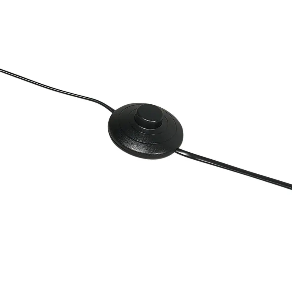 Qazqa vloerlampen ilse zwart e27
