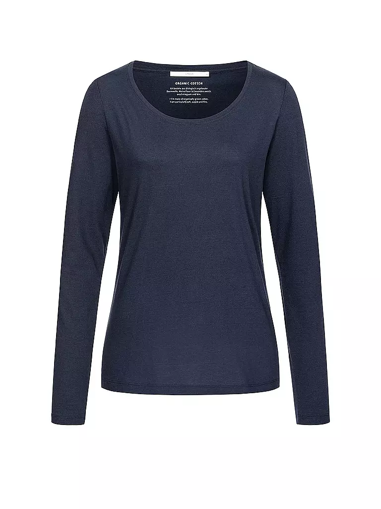 LANIUS Langarmshirt dunkelblau