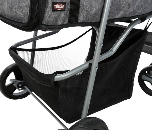 Trixie Hunde-Buggy, grau