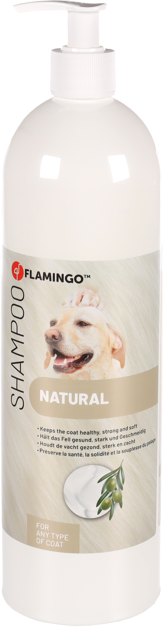 Flamingo f-1030844 - Shampoing Tout type de pelage 1 L