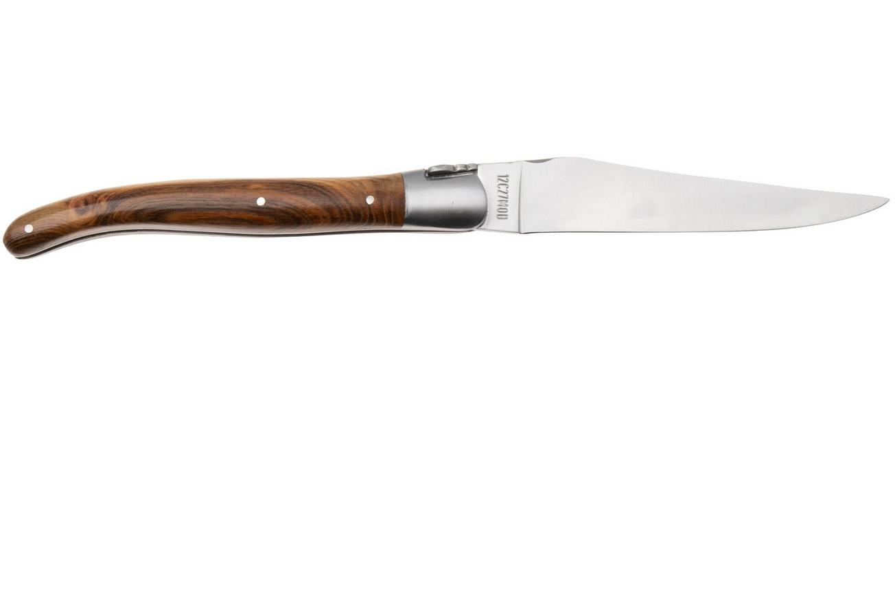 Laguiole en Aubrac Pistachio, Matt Bolster, zakmes, 12 cm