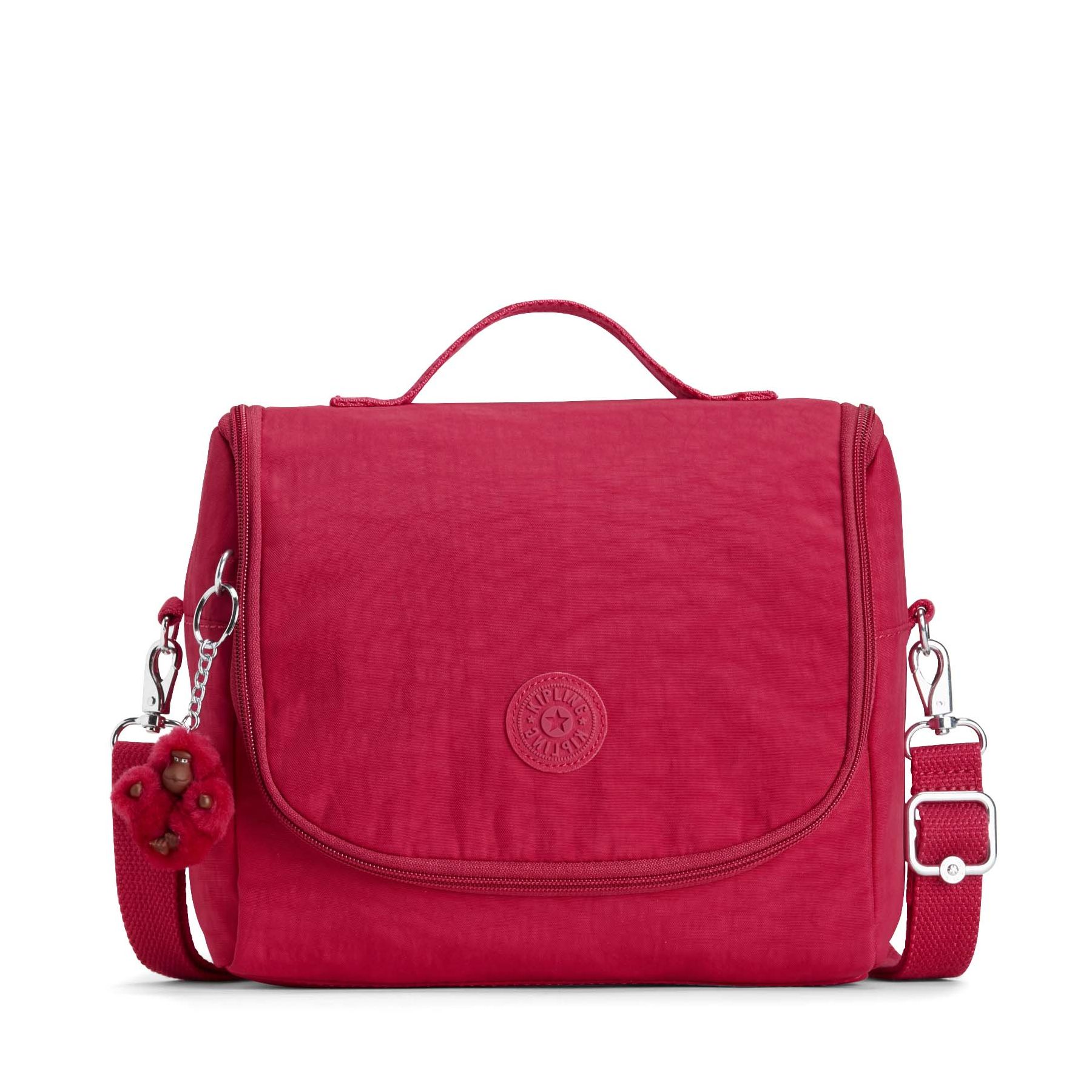 NEW KICHIROU Grand Sac Repas Isotherme avec Manchon pour Valise - True Pink