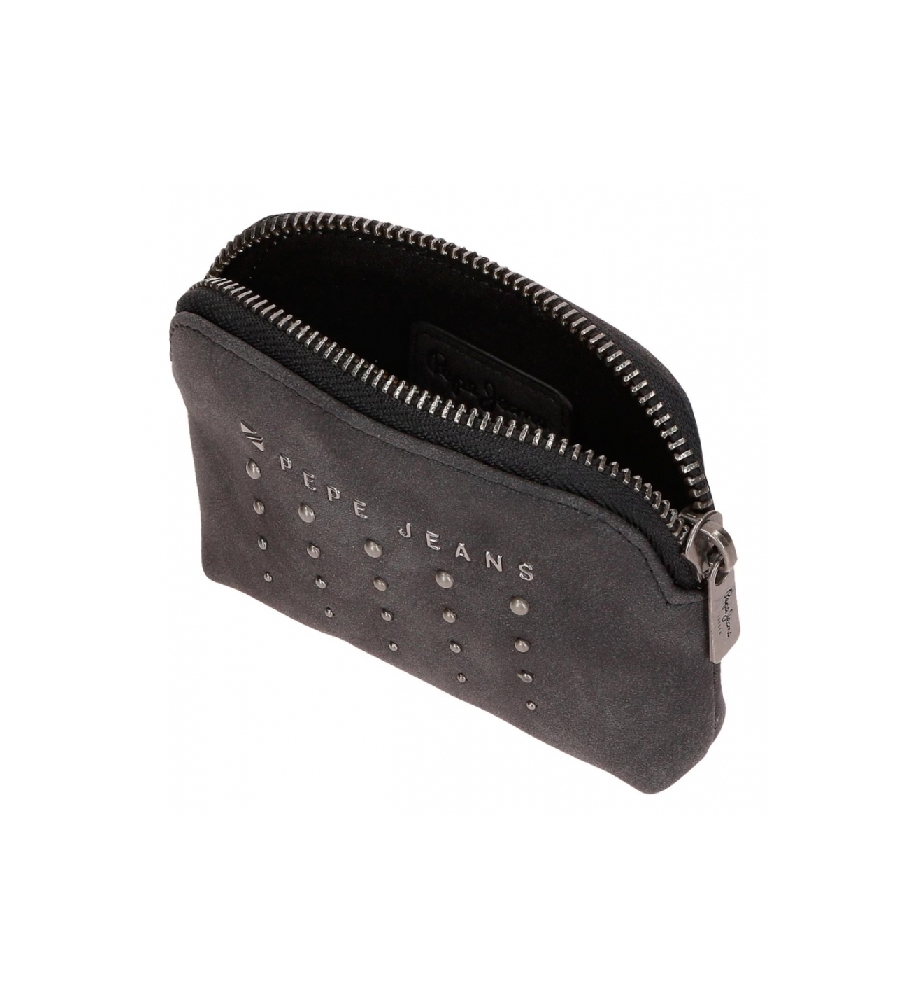 Carteira redonda preta Pepe Jeans Holly