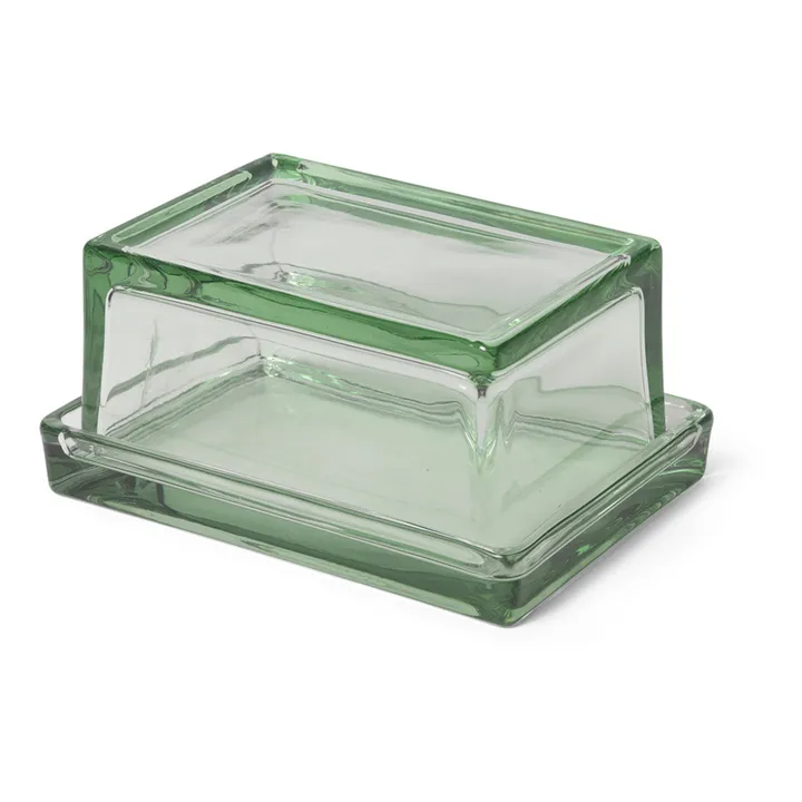 Ferm Living Beurrier Oli en verre recyclé