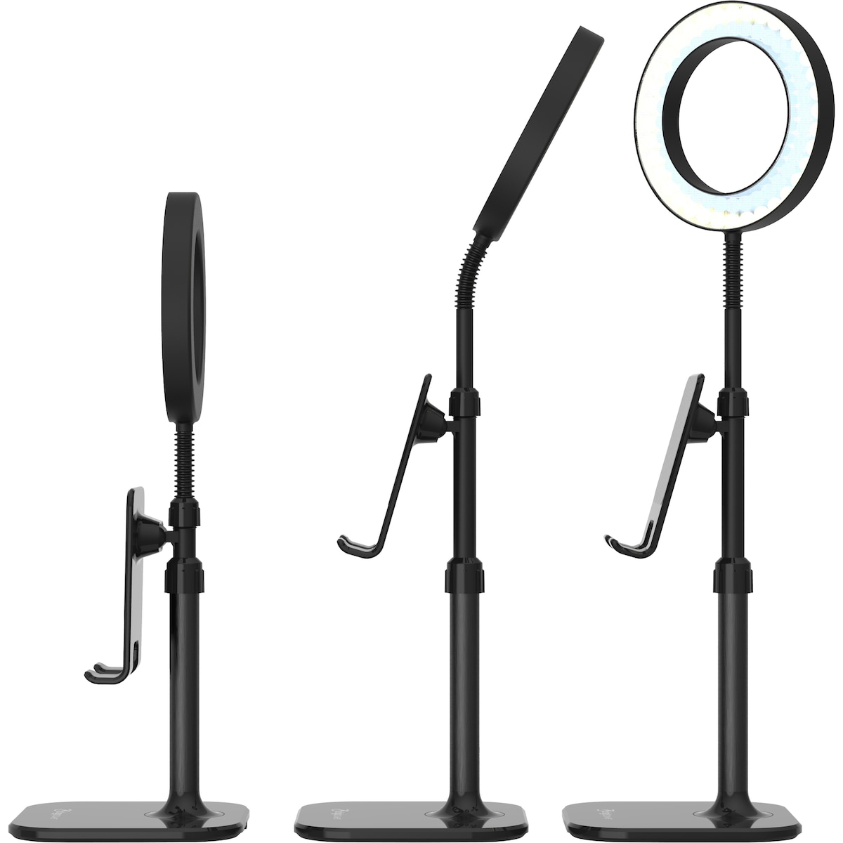 Digip Success smarttelefonstativ og LED-ringlys