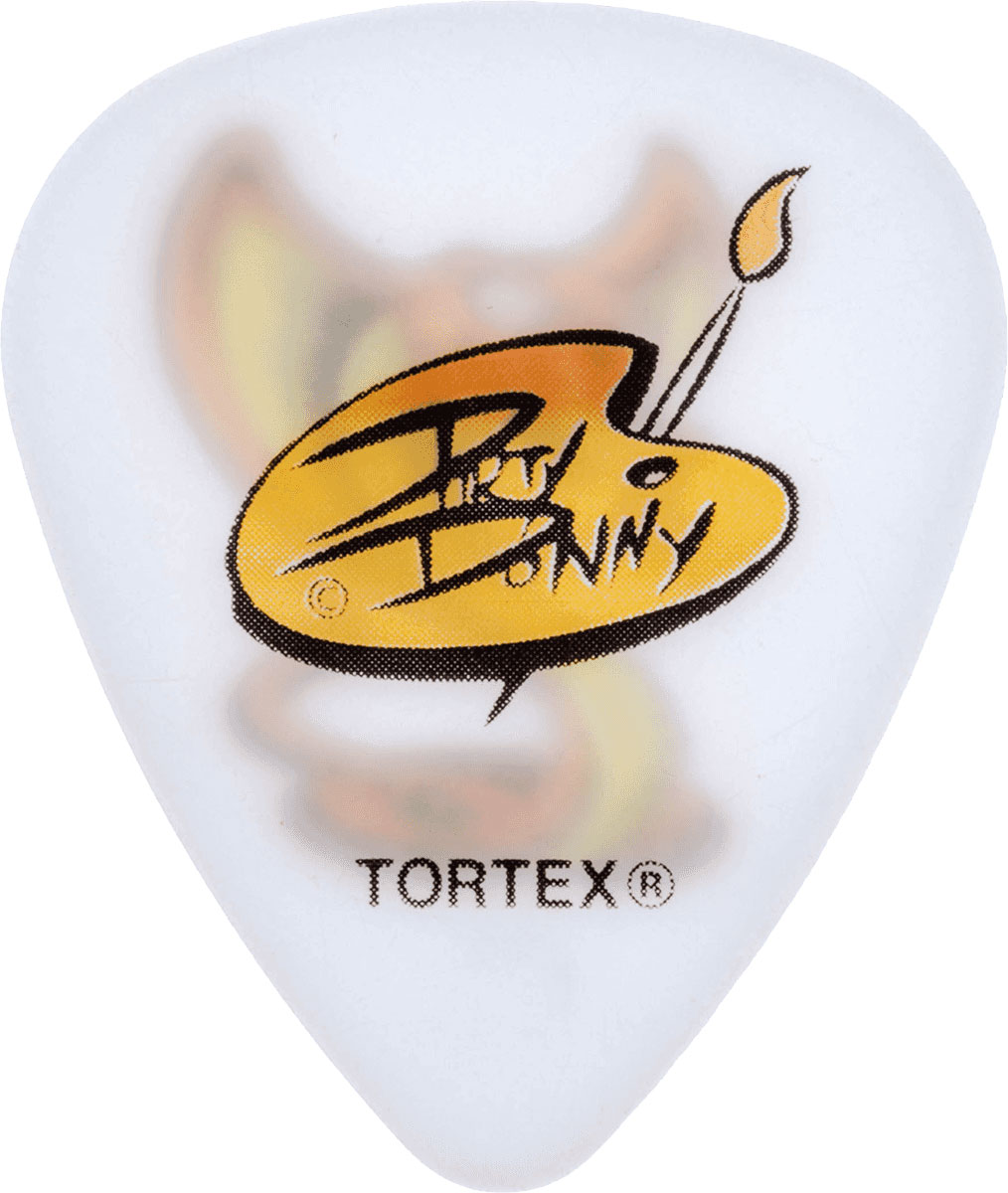 Jim Dunlop Dirty Donny Ii, Sachet De 36, Cobra, White 1.00 Mm - Médiators