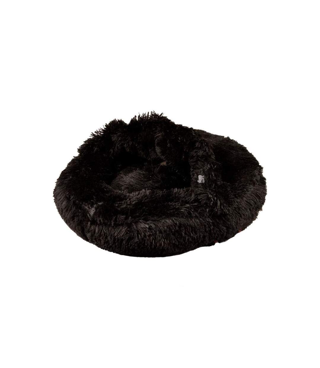 Paris Prix - Coussin Pour Chien & Chat fluffy 55cm Noir