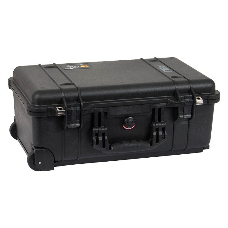 Peli 1510 BKF trolley zwart met schuim 501x279x193 mm