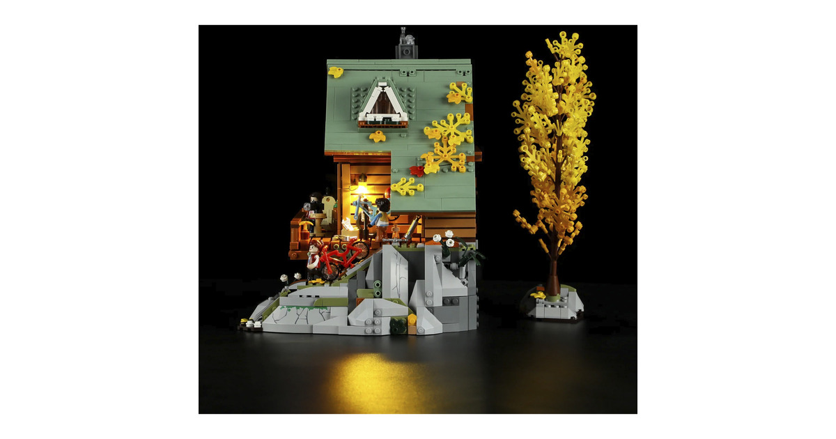 LumibricksRetro House - Mountain Cabin Constructiespeelgoed  (F9035)