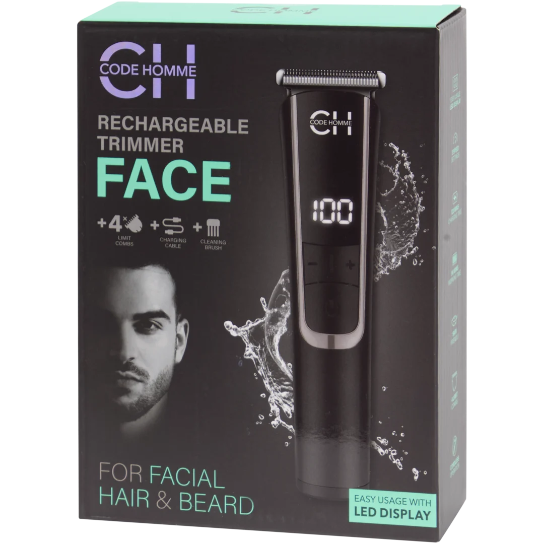 Code Homme gezichtstrimmer 7-delig | 5 watt