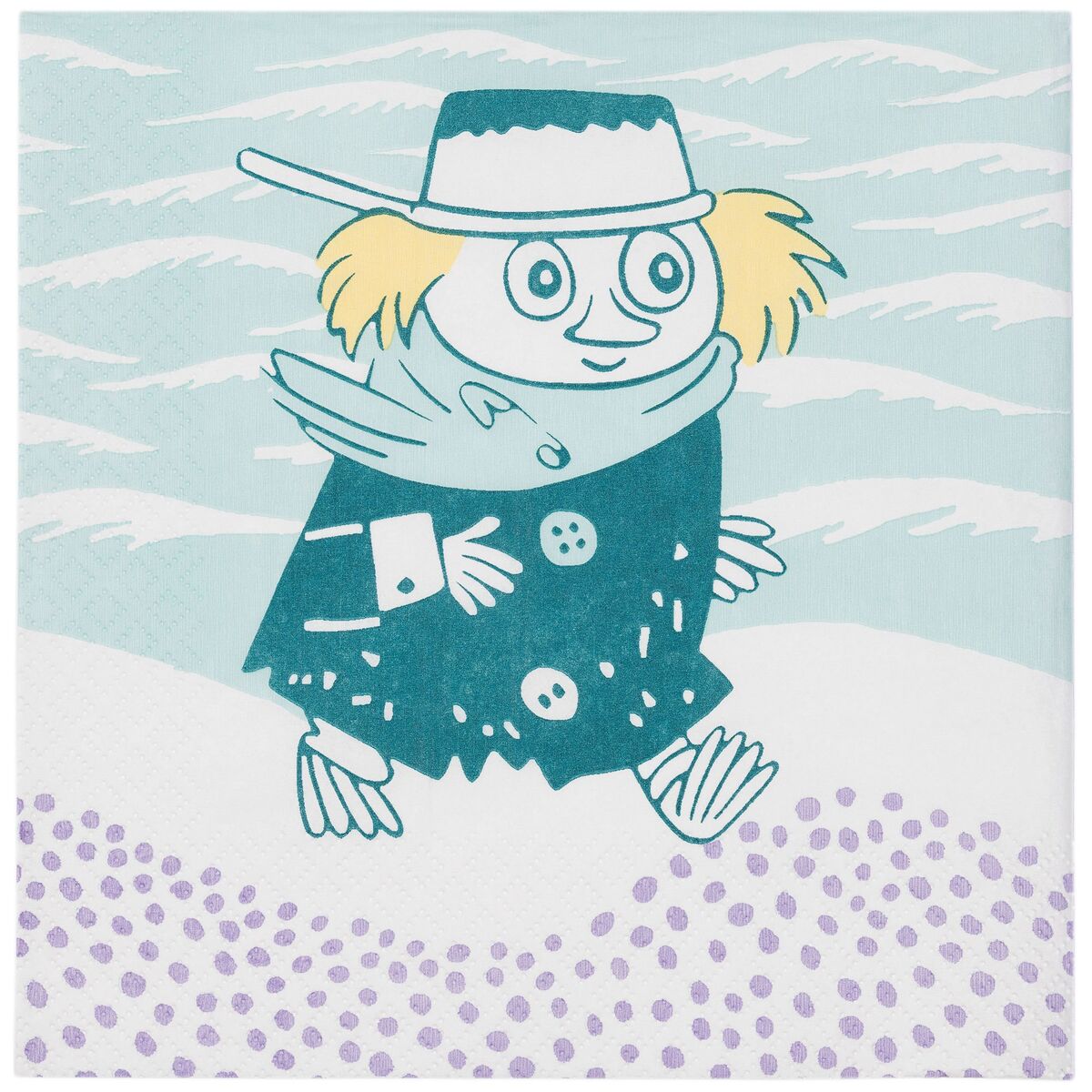 Arabia Mumin En dag på stranden papirserviett 33 cm