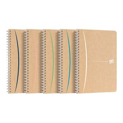 Oxford Touareg - Cahier A5 - 100 pages - petits carreaux (5x5 mm)