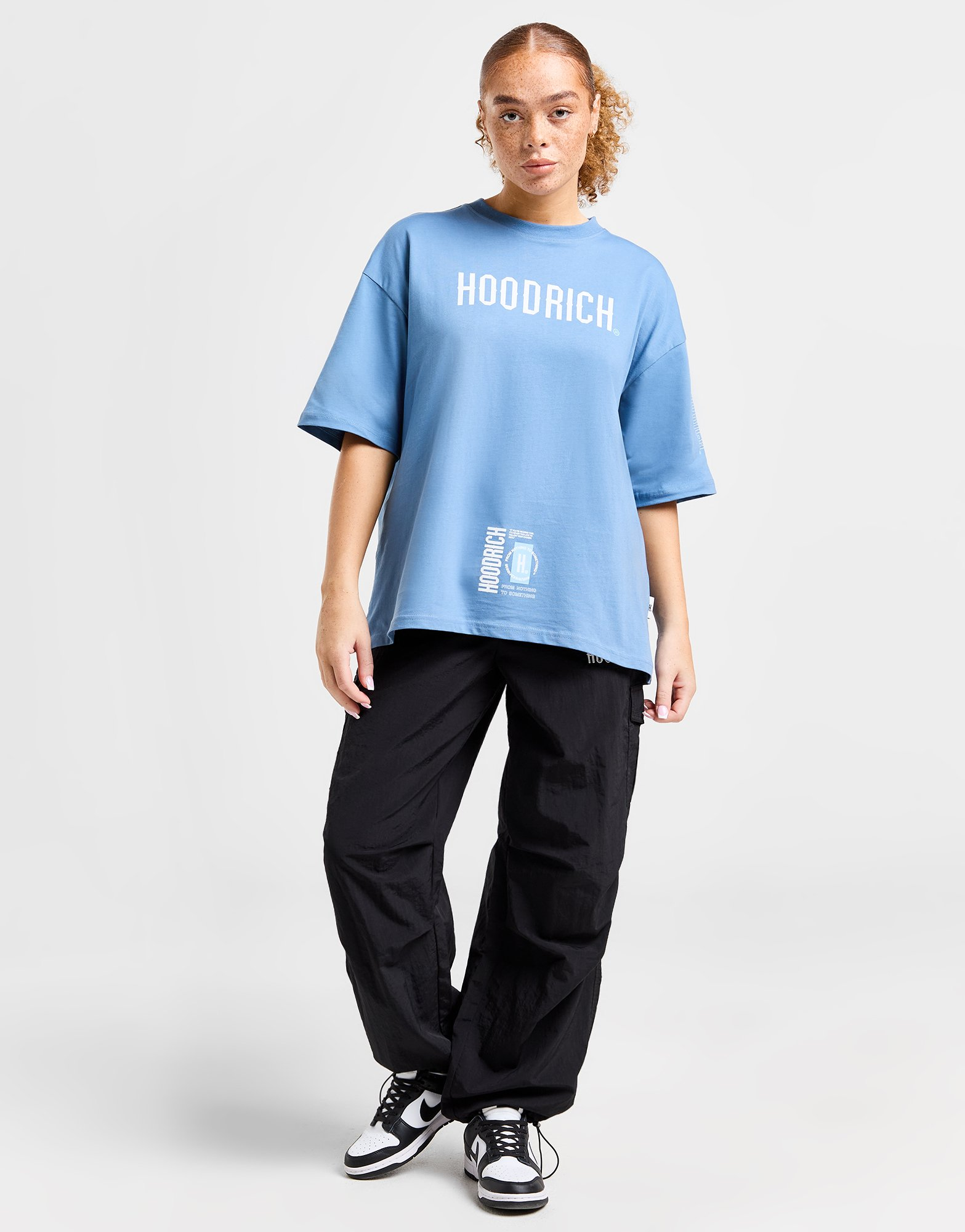 Hoodrich T-shirt Azure V2 Boyfriend Femme