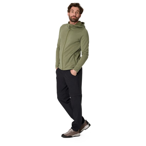 Heber Peak - Merino210 EvergreenHe. Zip Hoody - Veste à capuche