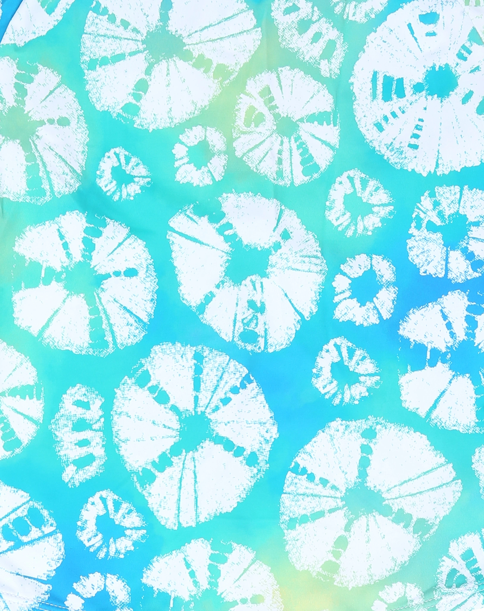 Schwimmanzug WATERMELON TIE DYE 2-teilig in blau/grün
