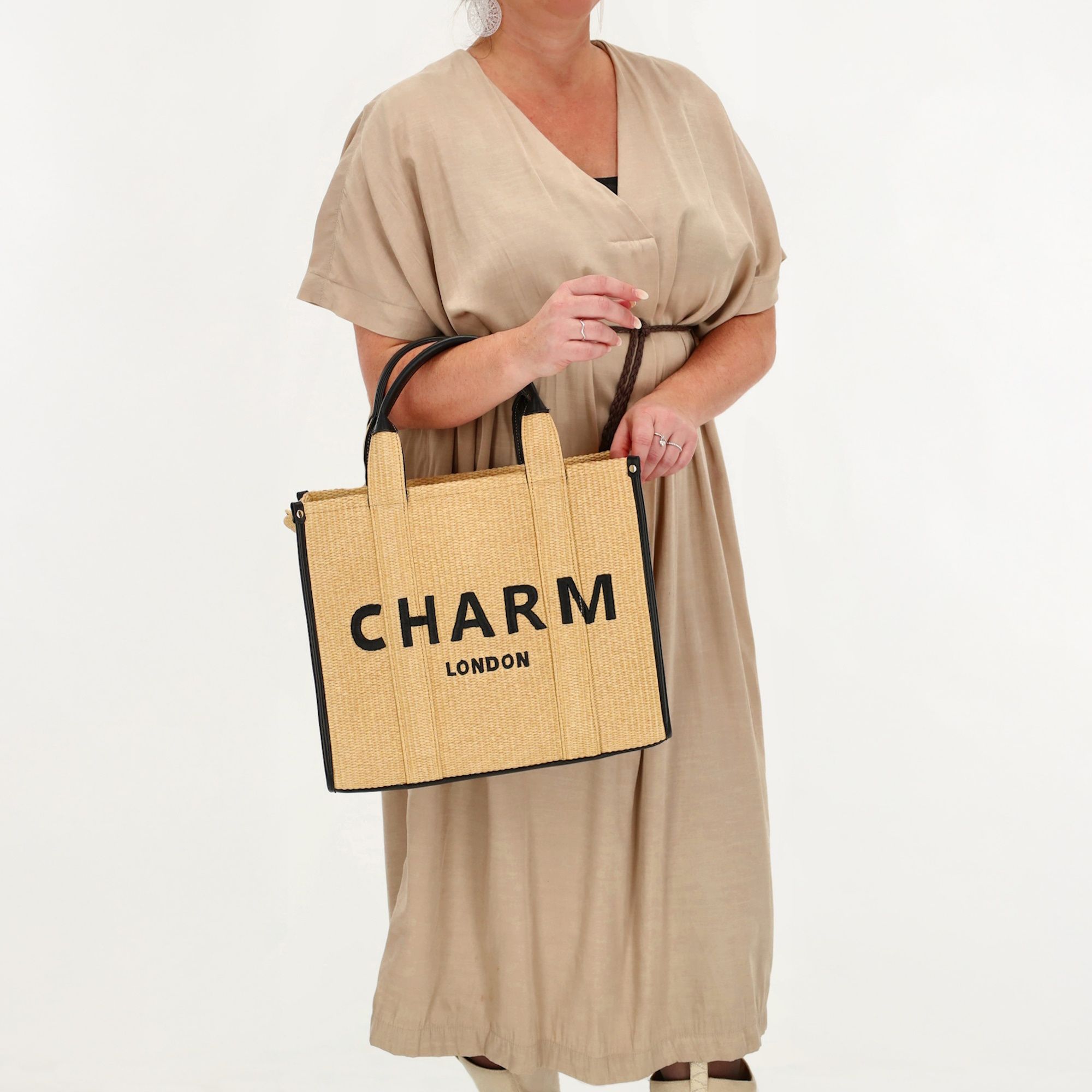 Charm London Harrow Handtas Zand