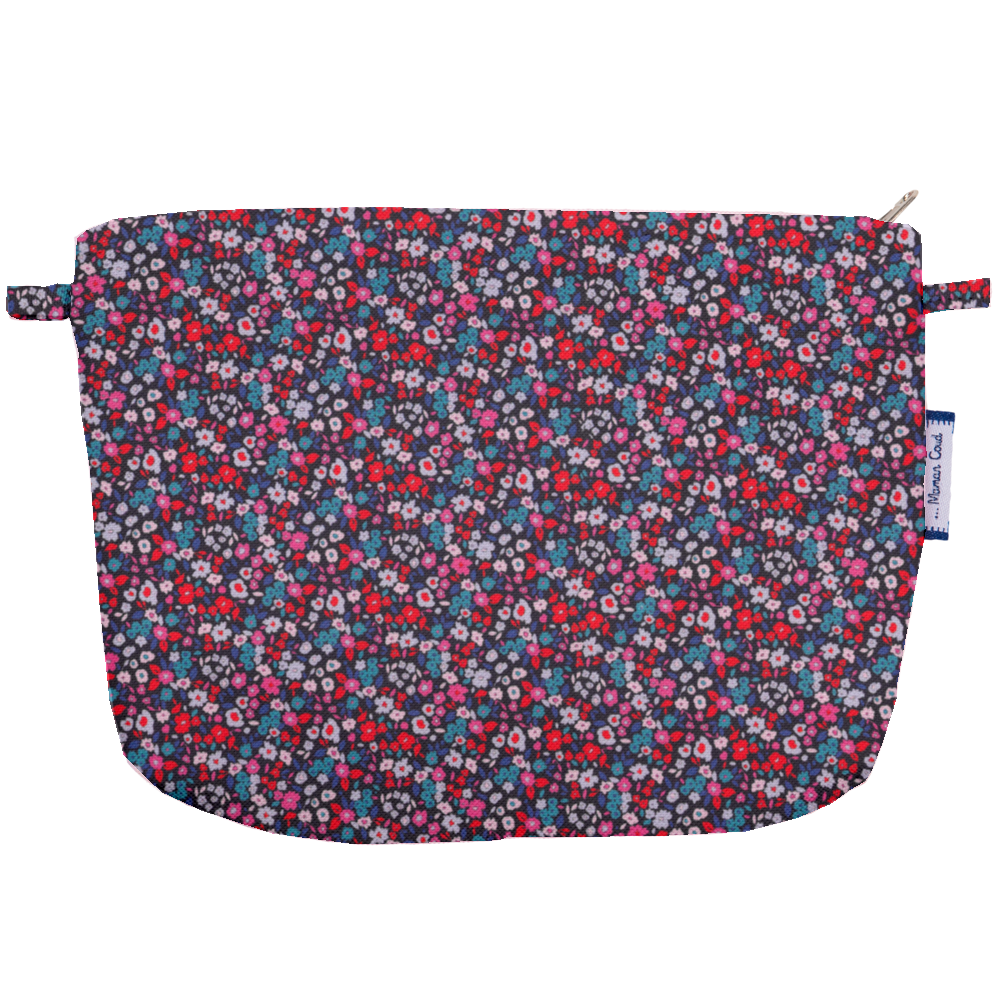 Pochette Tissu Romance Fleurie