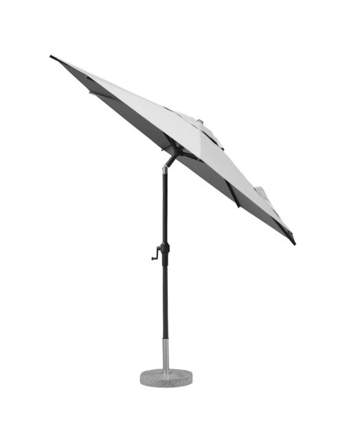 Bestgarden Parasol Aluminium - Tuinmeubelen - Ø3 m Taupe