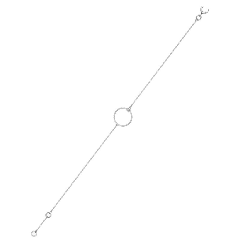 Bracelet Femme - Or 18 Carats - Longueur : 18 cm