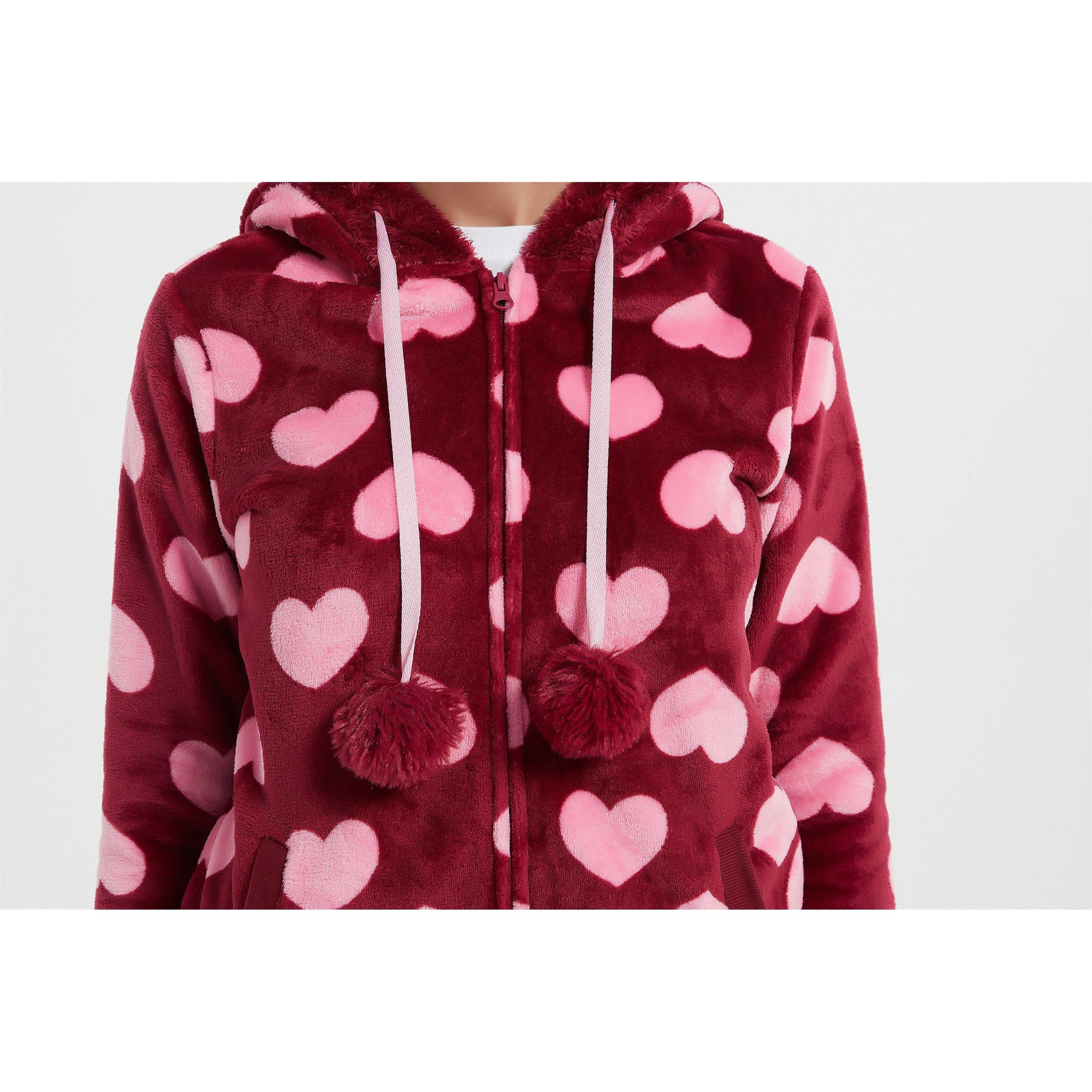 Linea Ladies 4 Piece Love Hooded Lounge Set