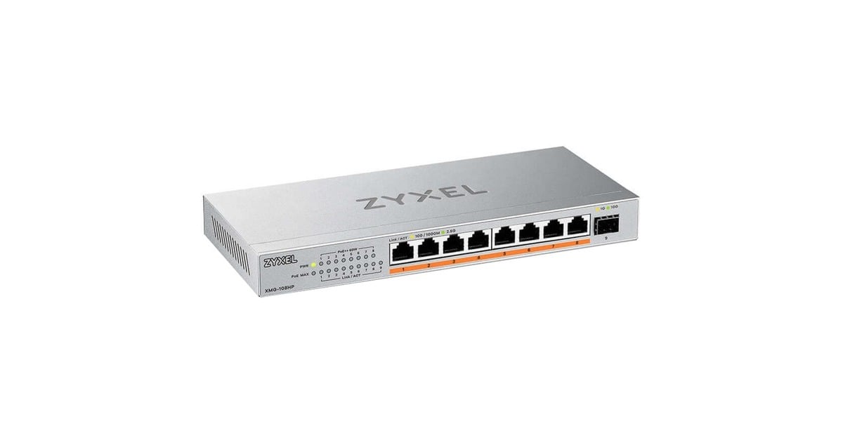 ZyxelXMG-108HP switch
