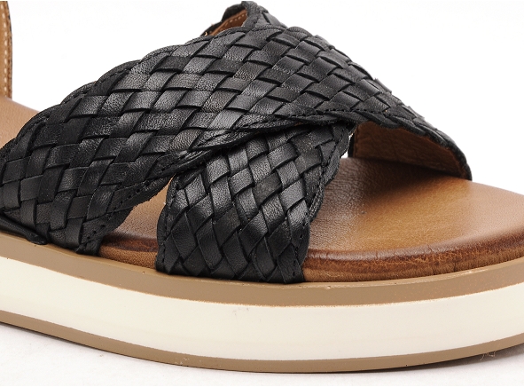 Inuovo nu pieds plats femme 113065 noir
