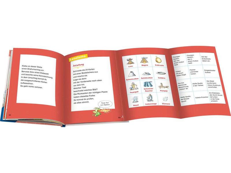 Ravensburger Kinder-Sachbuch WWW Erstleser: Vulkane Band 2 Spielerisch lesen lernen
