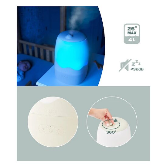 Humidificateur d'air Wave   de               Babymoov