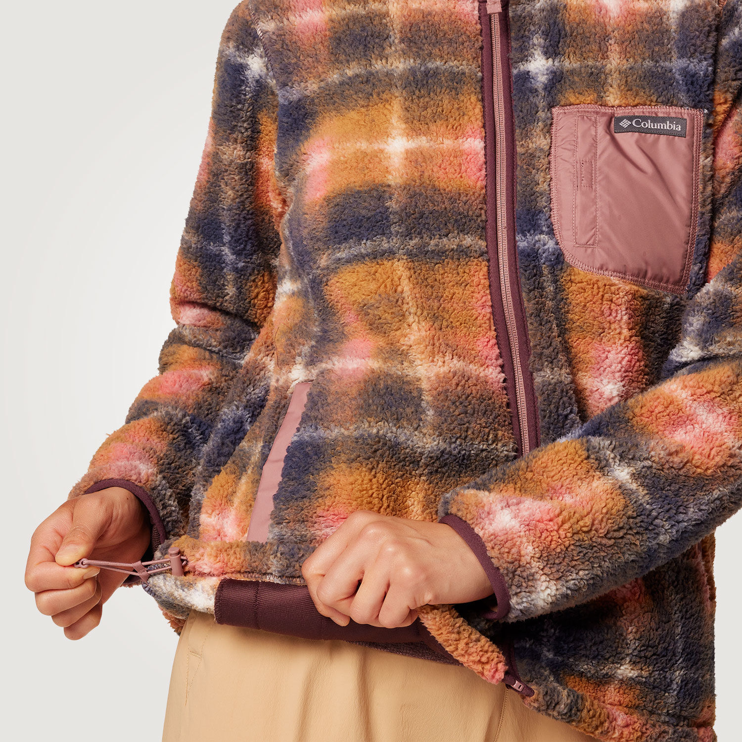 Columbia Sherpa Jacke mit Print für Frauen