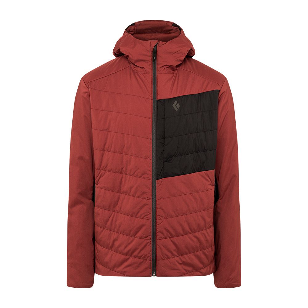 Black Diamond LIGHT STRETCH HOODY - Veste Homme dark crimson/black