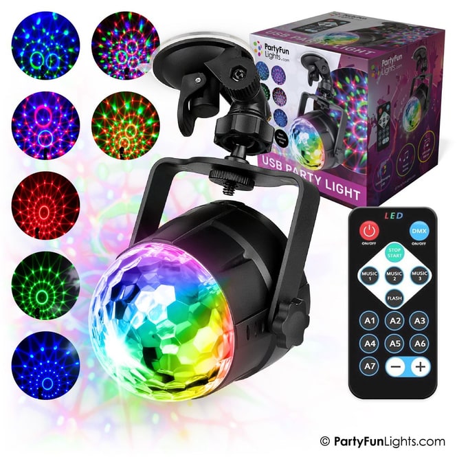 Disco-Party-Lampe - USB
