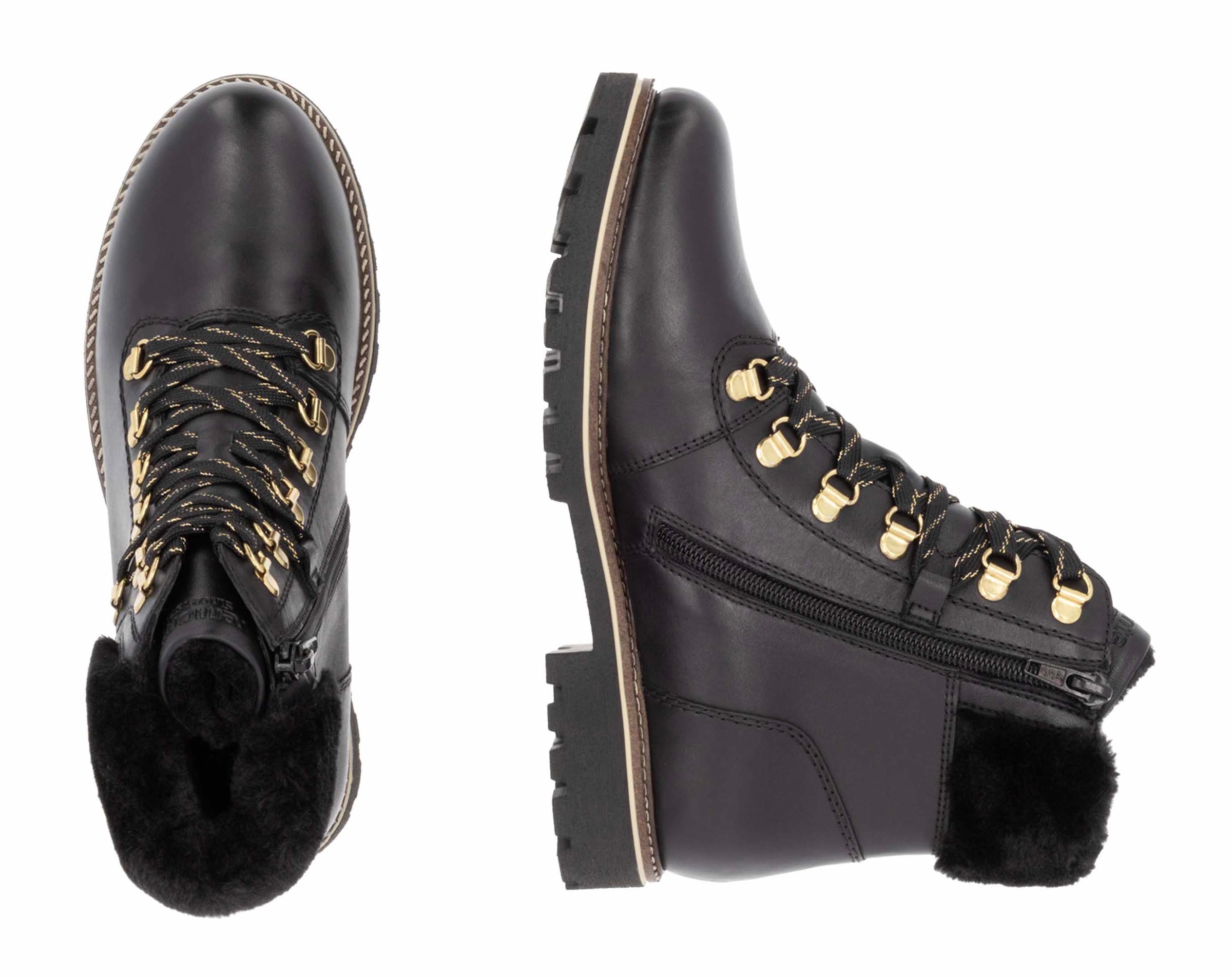 Remonte Winterboots  , Blockabsatz, Winterstiefelette, Schnürstiefelette mit TEX-Membran