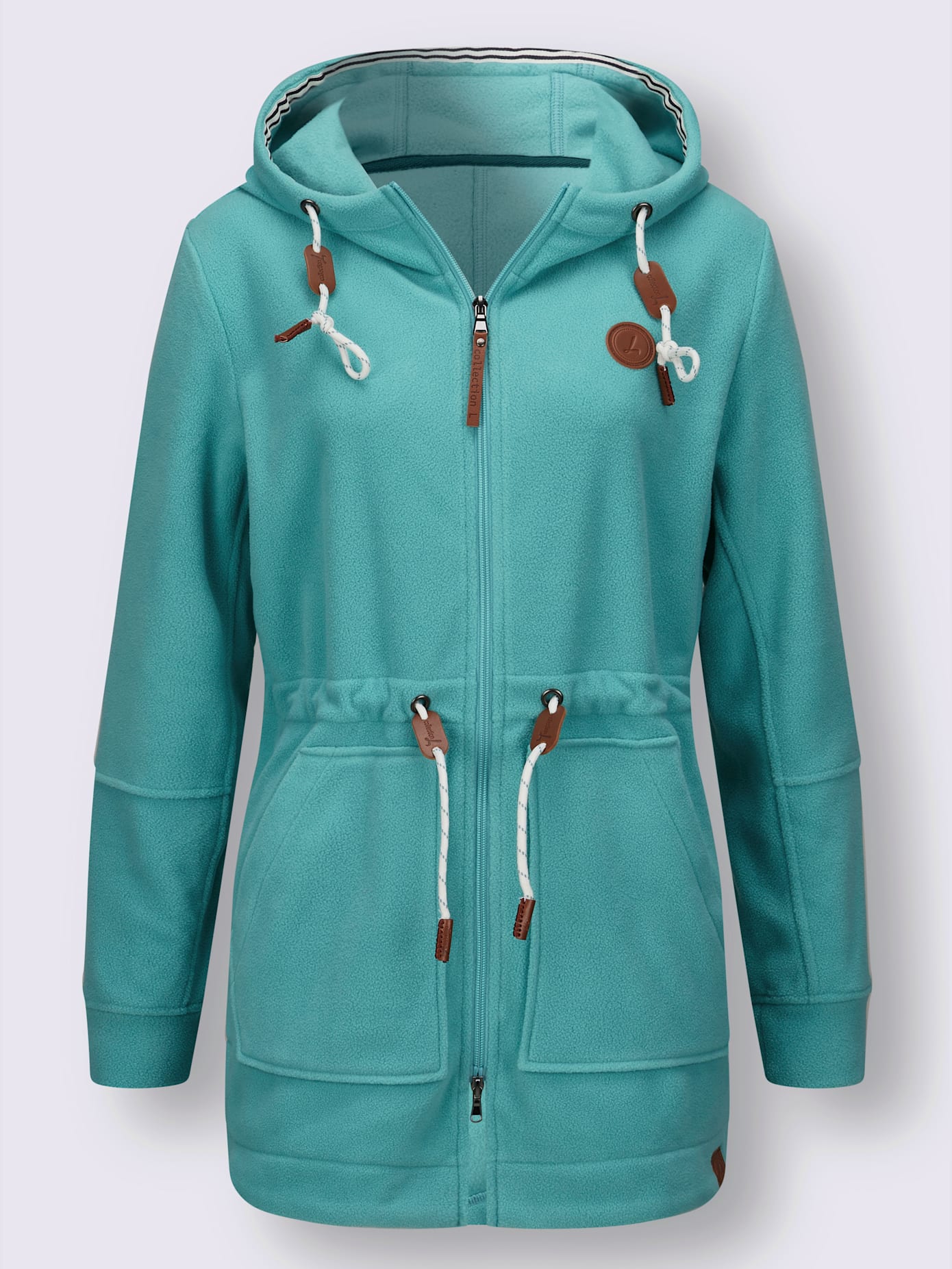 Veste polaire toucher doux