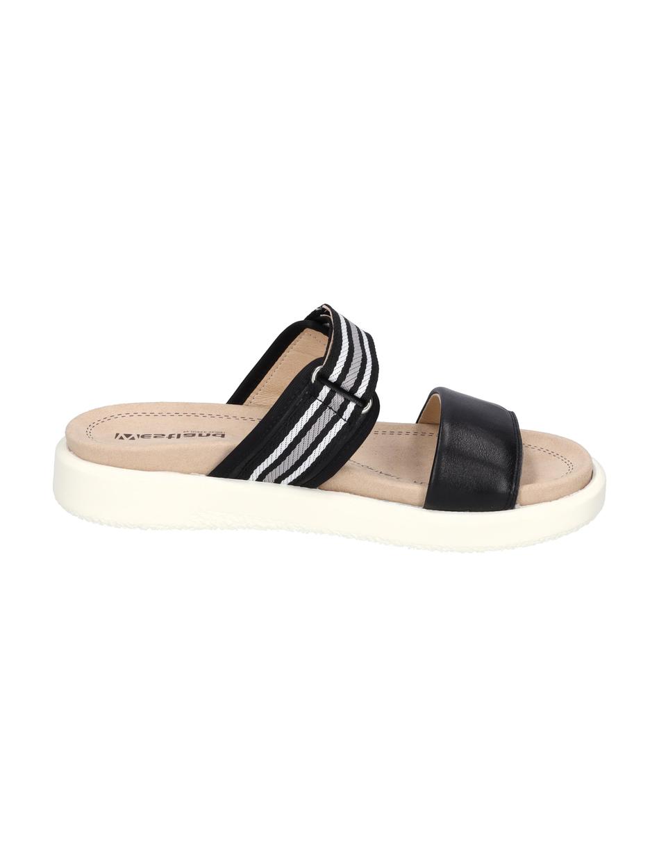 Sandale Albi 04, schwarz-kombi