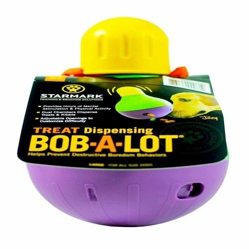 Brinquedo Bob-a-Lot, verde e roxo