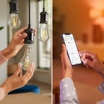 Philips smart LED peer filament 60W 2pack