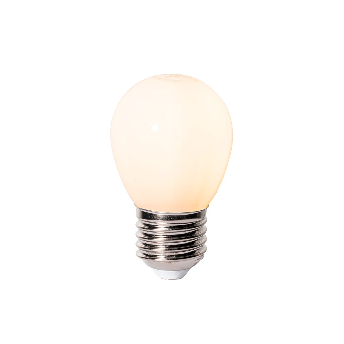 E27 dimbare LED lamp P45 opaal glas 3W 250 lm 2200K