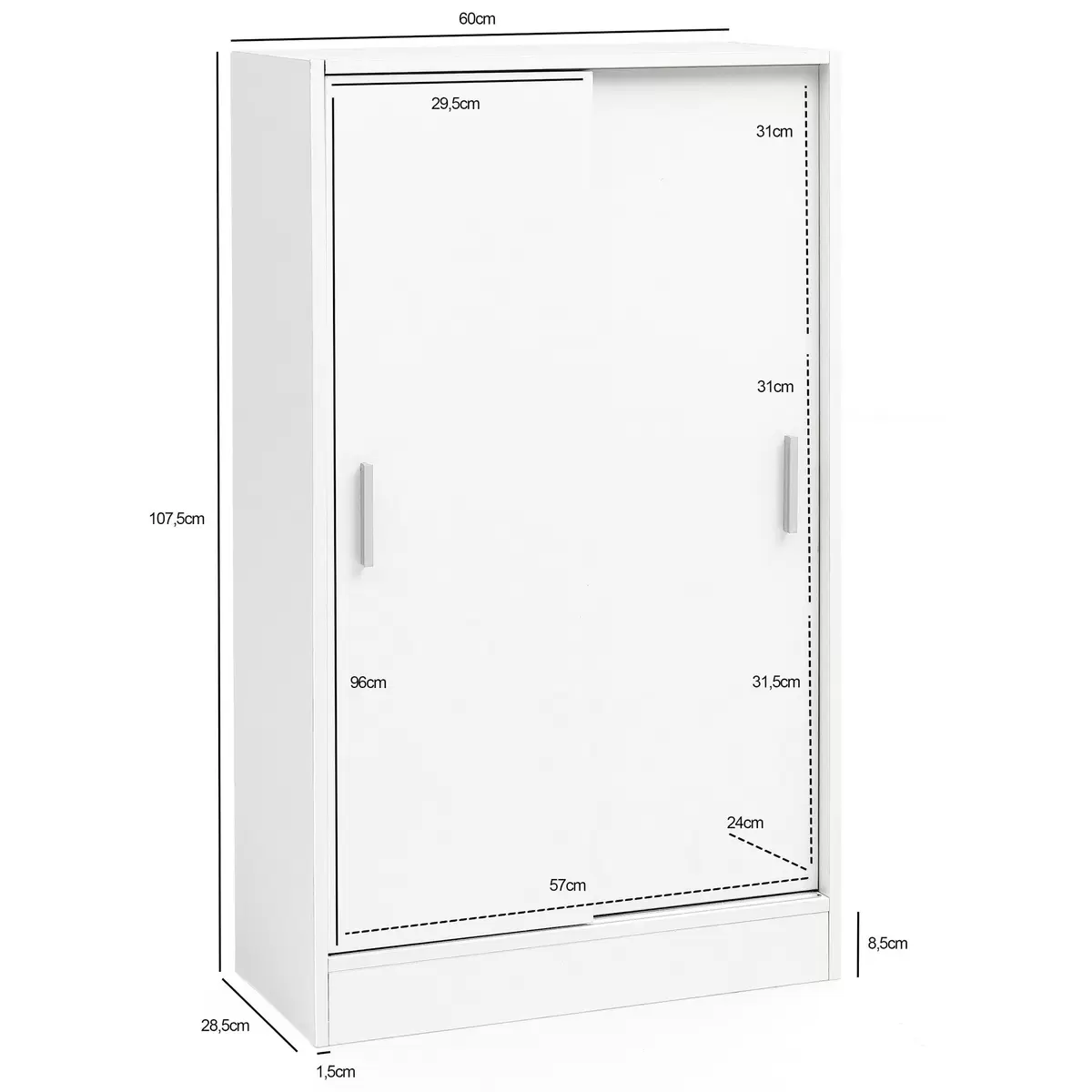 Sideboard Palomar weiss