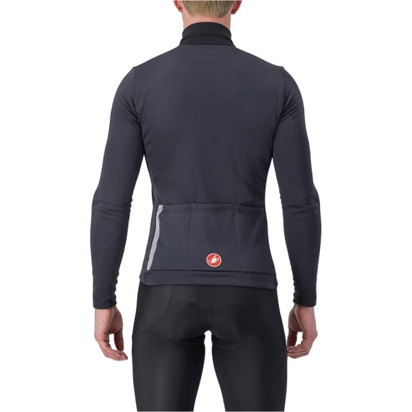 Maillot vélo CASTELLI MAILLOT ENTRATA THERMAL NOIR