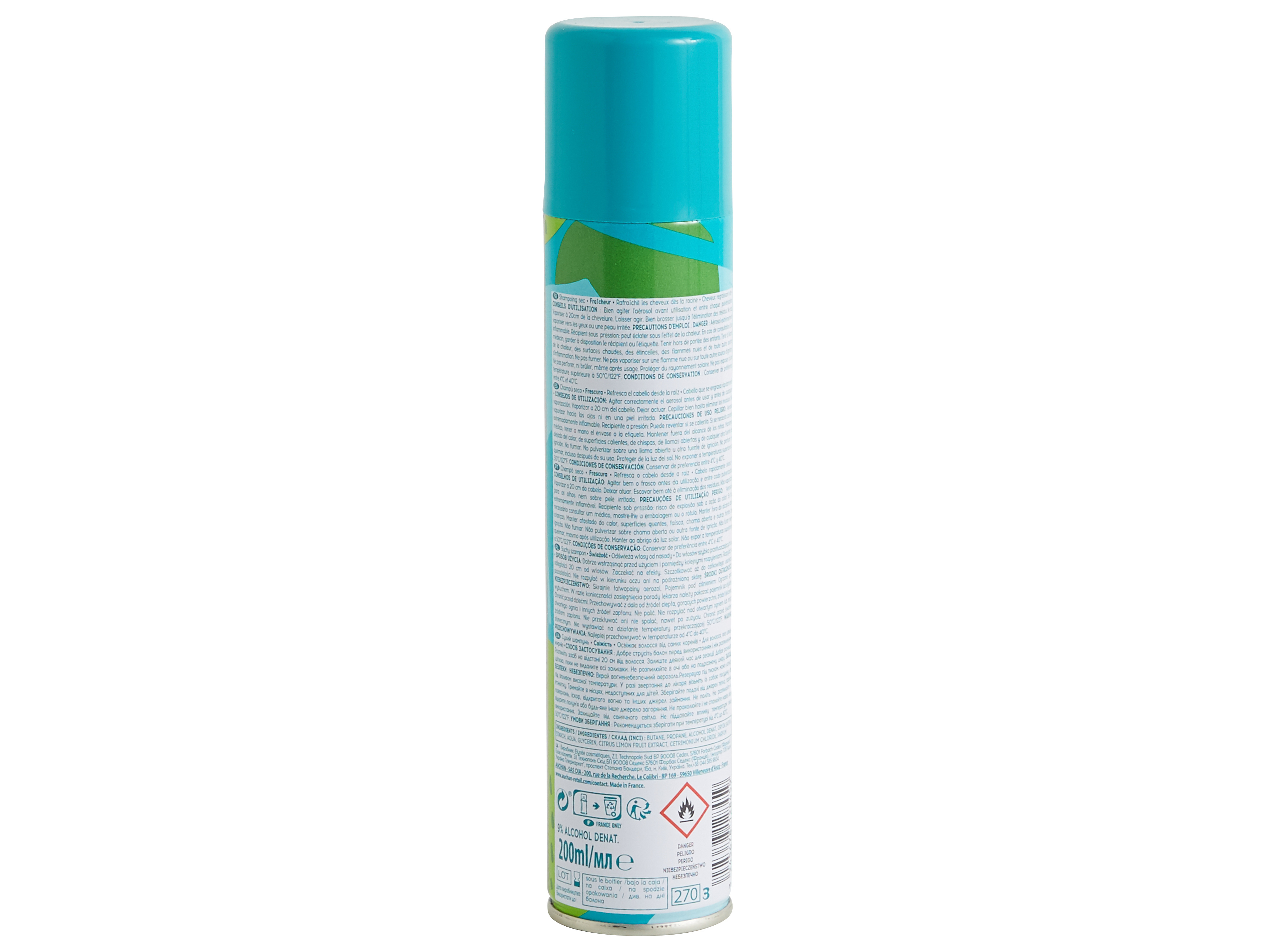 CHAMPÔ SECO COSMIA FRESCURA 200ML