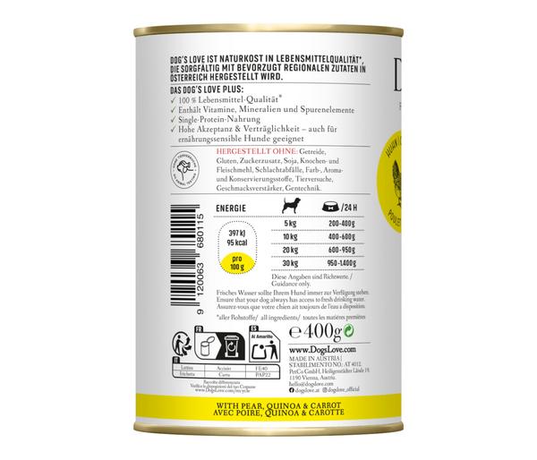 DOG'S LOVE Nassfutter für Hunde Adult, 6 x