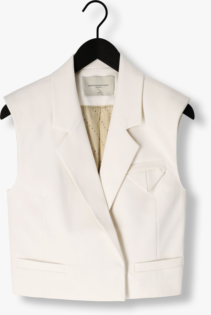 ecru copenhagen muse gilet cmtailor-short waiscoat