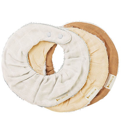 Fabelab Savlesm?kke - Ruffle - 3-Pak - Wheat Mix