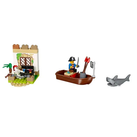 LEGO® Juniors 10679 Piraten-Schatzsuche, 57 Teile