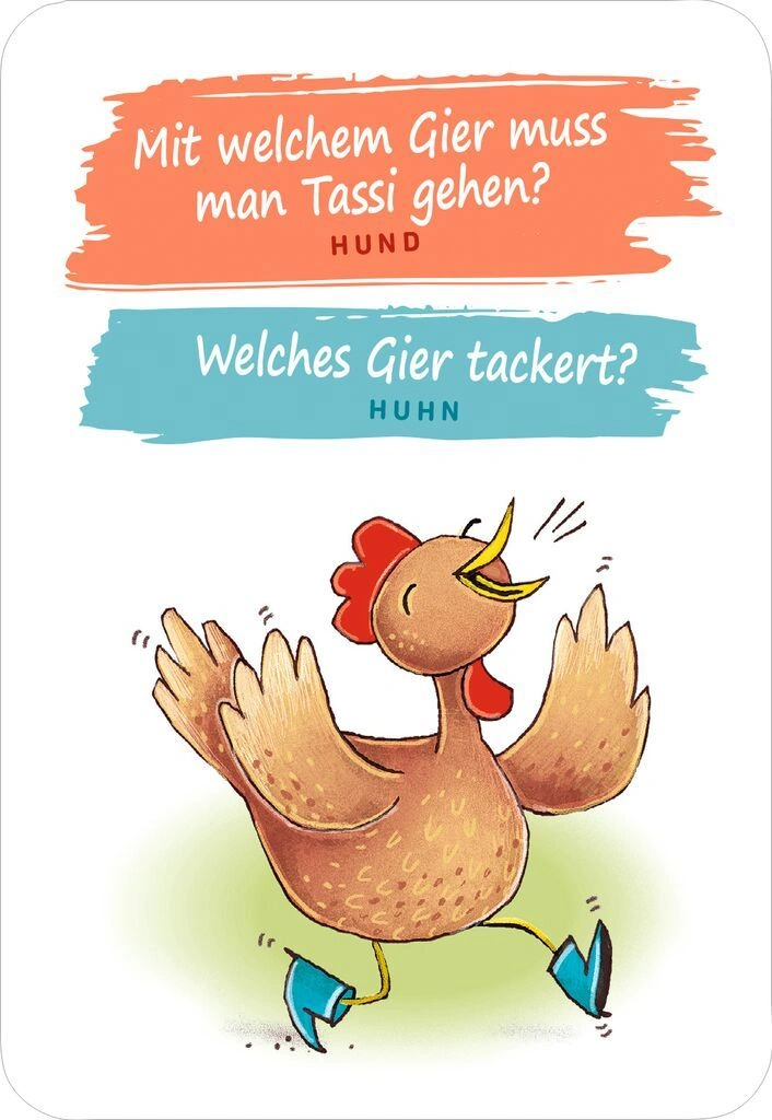 Kartenspiel LUSTIGES QUATSCHQUIZ