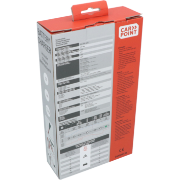 Carpoint BX-1D acculader 12v  max. laadstroom 3.8 ampère